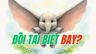 Voi Bông Bí và Đôi Tai Biết Bay | Truyện Cổ Tích Cho Bé 4-6 Tuổi Hay Nhất