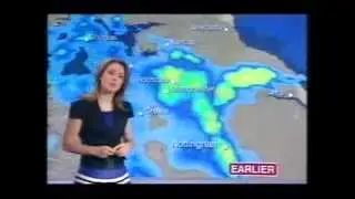 BBC Weather 3rd July 2009: heavy rain and thunderstorms
