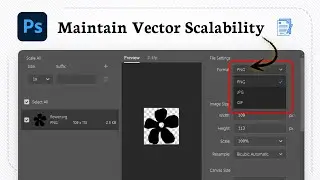 Как экспортировать SVG-файлы в Photoshop (Форматирование выделения)