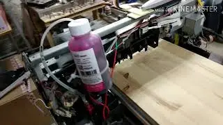 Принтер Epson для печати картин на досках.