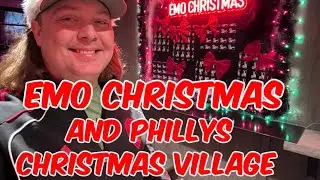 Emo Christmas Pop-Up Bar in Philly + Mulled Wine Tasting at Christmas Village! 