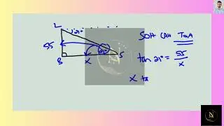 [Math] A lighthouse 55 meters above sea level spots a distress signal from a sailboat. The angle of