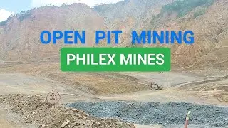 Open pit mining in Philex
