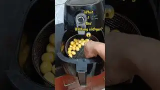 i found fresh dates and this is what I did with my airfryer #shortsfeed #shortsvideo