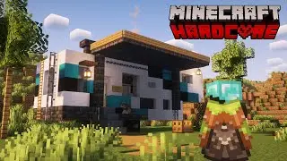 STARTING my MODERN CITY in Minecraft Hardcore