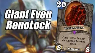 Giant Even RenoLock | Madness at the Darkmoon Faire | Hearthstone