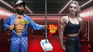 ELITE Bodybuilder ANATOLY Lifts 50KG Mop in the Gym&hellip; Everyone Was Shocked! 😱💪🧹#10