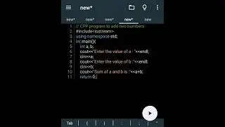c++ program for addition of two numbers #youtubeshorts #youtubevideo