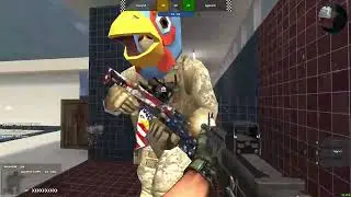 Rush Team Gameplay 1 Pool Map Weapon Race Game Mode 1v1 Match😊😊😊😊😊