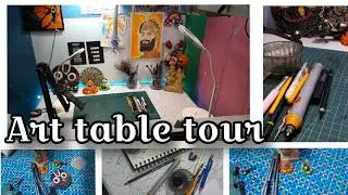 Drawing Table Setup + Cleaning Vlog for Artists &nbsp;🧹🎨&ldquo;My Art Studio Transformation ✨