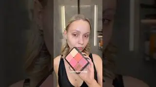 БЫСТРЫЙ МАКИЯЖ 1 ПАЛЕТКОЙ #makeup #trend #makeuptutorial #lifehack