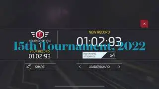 15th Tournament at 2022 ( Cosmic Challenge Racing )