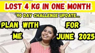 ✨ Plan With Me for June 2025 | 90 Day Challenge Update + June Goals & Intentions