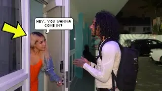 DING DONG DITCHING BUT WITHOUT DITCHING (Motel Edition) **She Let Me In**