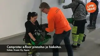 Cemprotec E-floor lattiapinnoitus