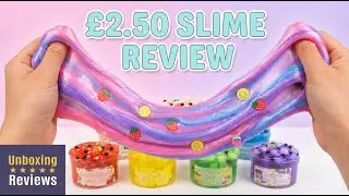 Fruit themed Shein slime review. Under &pound;2.50 slimes / viral shop / review.