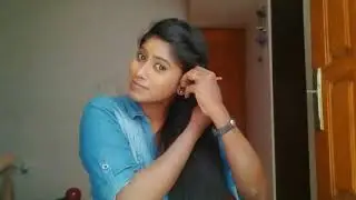 Very Simple Hairstyle Using Pencil in tamil/1 minute hairstyle!!!
