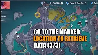 Go to the marked location to retrieve data (3/3)