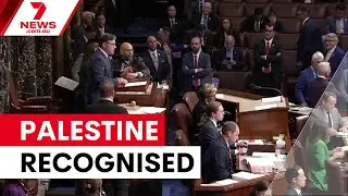 Australia recognises Palestine as a state | 7NEWS