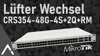 Kurzer Teardown des Mikrotik Switch [CRS354-48S+4S+2Q+RM]