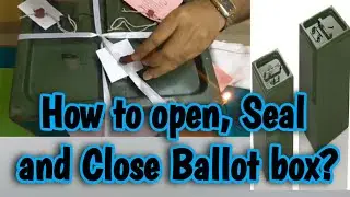 Ballot box Opening, sealing and Closing in GP Election 2020 याबद्दल संपूर्ण विवरण मराठीतून.