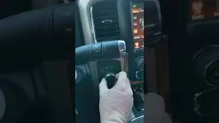 How to Turn off your Stability control in a 2017 Dodge Truck #short
