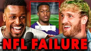 LOGAN PAUL ROASTS ASHTON HALL'S *FAILED* NFL CAREER