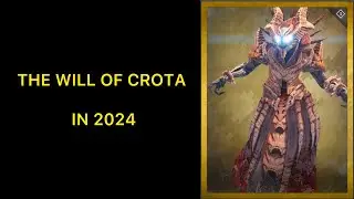 DESTINY 1 DARK BELOW IN 2024 | THE WILL OF CROTA STRIKE