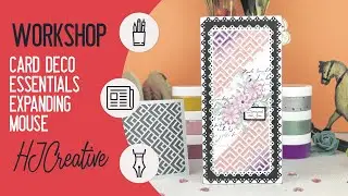 WORKSHOP CARD DECO EXPANDING MOUSE