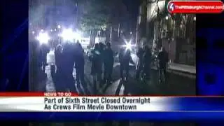 Gangster Movie Closes 6th Avenue In Downtown Pittsburgh
