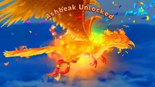 HUNGRY DRAGON - ASHBEAK DRAGON UNLOCKED🔓 - ASHBEAK DRAGON ATTACK FULL GAMEPLAY HD