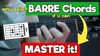 BARRE CHORDS Cheat Codes | 4 Easy Ways