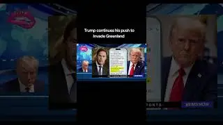 Trump continues his push to invade Greenland