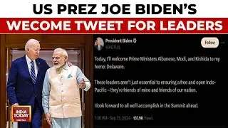 PM Modi US Visit: US President Joe Biden Tweets A Welcome Message For Leaders Visiting US For Summit