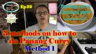 How to make Panang curry. Method #1. With cooking oil (Classical) Ep32