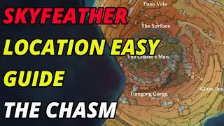 Skyfeather Location Easy Guide The Chasm | Genshin Impact
