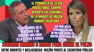 &ldquo;Amor, mentiras y pol&iacute;tica la verdad detr&aacute;s de Maz&oacute;n y Vilaplana&rdquo;