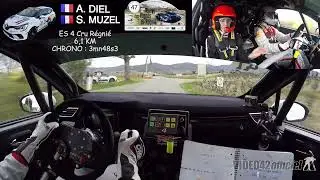 Rallye Vignes de Régnié 2023 ES4 - DIEL / MUZEL - Clio RC4