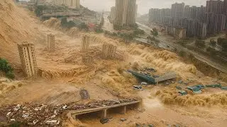 China in Crisis: Torrential Floods and Mudslides Slam Guizhou &mdash; Thousands Displaced, City Drowning