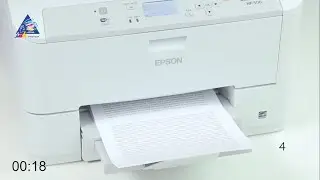 Epson WF-5110: тест на скорость печати текста. Режим 