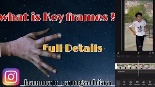 || Key frames in capcut ? || Video editing tips || HR EDITS ✍🏻 ||