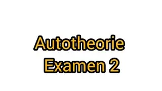 Autotheorie examen 2 Tigrinya & Nederlands