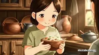 Firewood & Smoke | A Peaceful Village Morning | Ghibli Style Vlog | Ishu Calm Dairies 