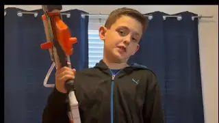 Nerf tri-strike review and firing test.