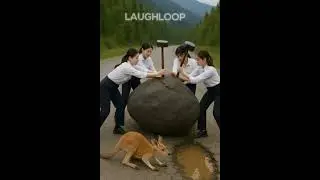 Rescue the kangaroo from giant rock,  | Emotional Animal Rescue Story | #AnimalRescue #AnimalStories