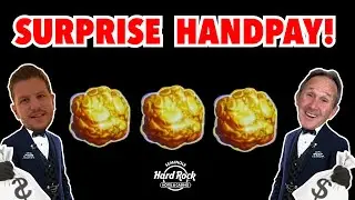 Free Games Leads to a HANDPAY JACKPOT on High Limit Eureka Reel Blast $25/Spins @ Hard Rock Tampa