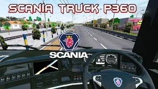 мод пожарной машины Scania P360 | симулятор автобуса, Индонезия | бусид |