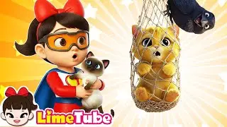 Mission de sauvetage des chatons ! 🐱💛 Super Lime au secours | LimeTube