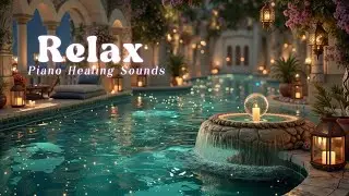 Deep Relaxation Meditation ~ Calming Water Sounds for Stress & Sleep Aid