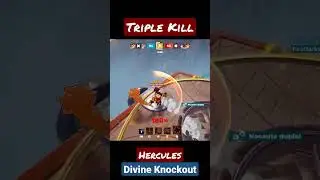 Hercules overpower!! 3x kill GG ez #divineknockout #shorts #dko #hercules